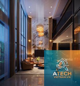ánh sáng nhân tạo trong nội thất
