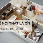 bản vẽ 3d nội thất là gì