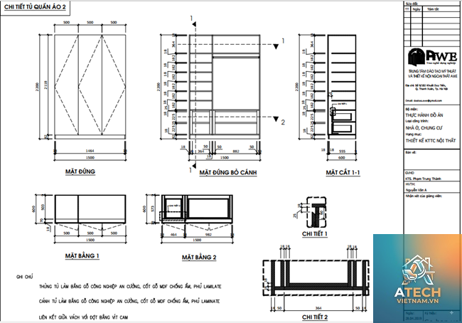 bản vẽ kỹ thuật nội thất là gì - Hình 4