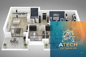 bản vẽ phối cảnh nội thất là gì