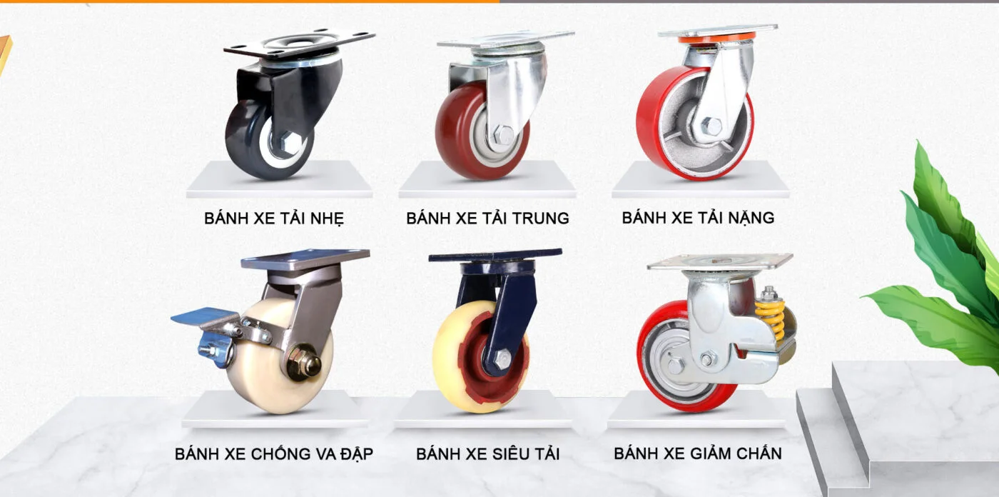 các loại bánh xe đẩy - Hình 4