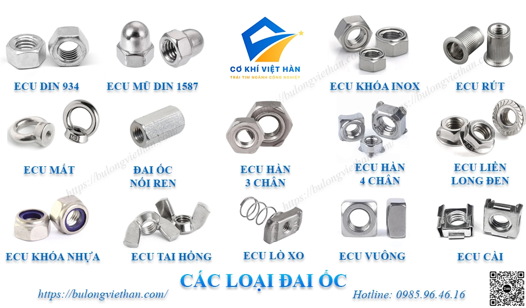 các loại đai ốc - Hình 4