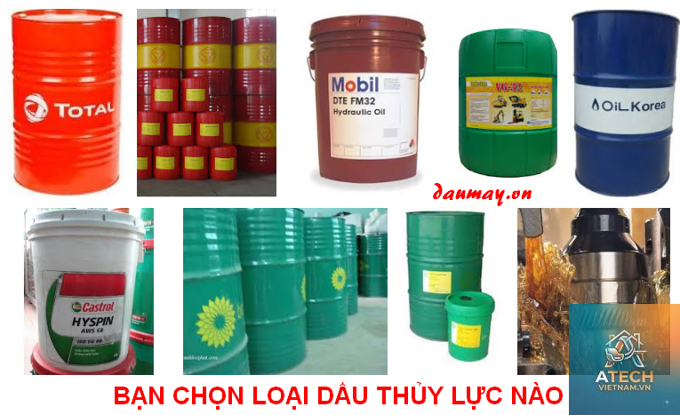 các loại dầu thủy lực