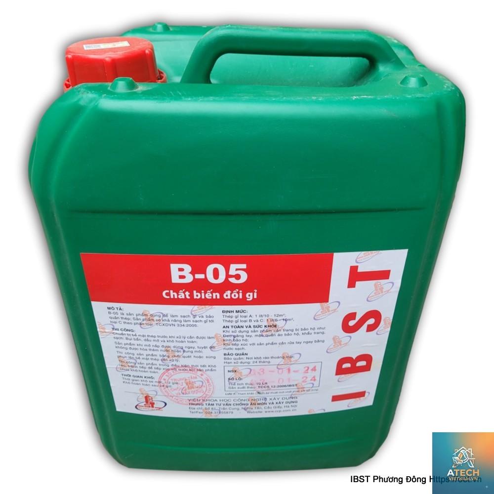 các loại hóa chất tẩy rỉ sét