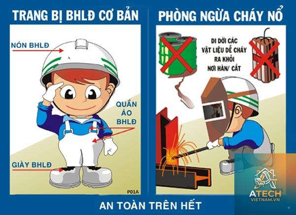 cách an toàn lao động trong xưởng cơ khí - Hình 4