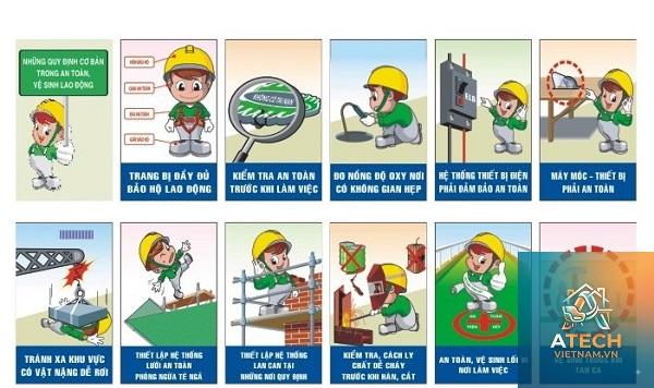cách an toàn lao động trong xưởng cơ khí - Hình 5