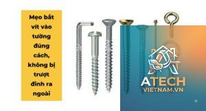 cách bắt vít nhôm định hình không bị trượt