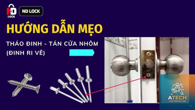 cách bắt vít vào nhôm định hình - Hình 3