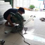cách cắt nhôm định hình