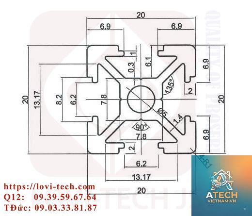 cách cắt nhôm định hình - Hình 4