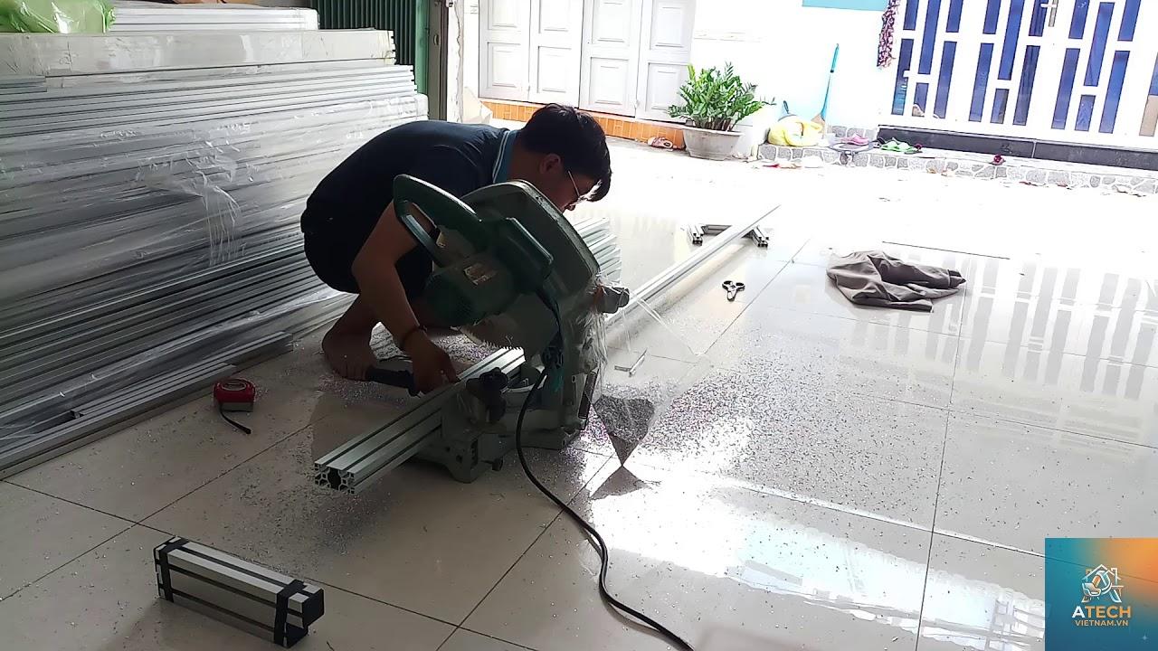 cách cắt nhôm định hình - Hình 1