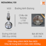 Cách Chọn Chân Tăng Chỉnh Phù Hợp Cho Từng Loại Máy Móc & Thiết Bị Công Nghiệp cách chọn chân tăng chỉnh phù hợp