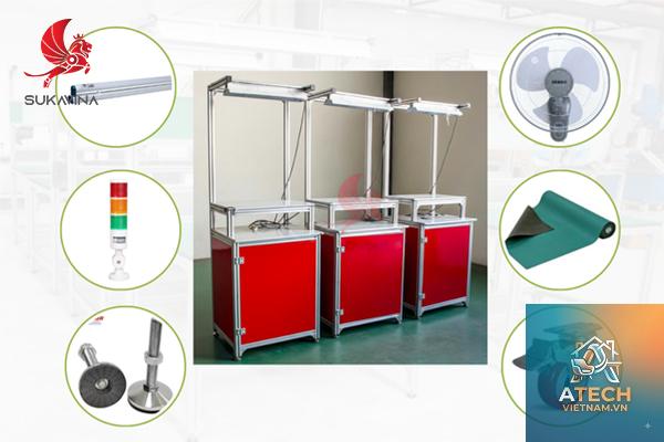 cách chọn nhôm định hình cho bàn thao tác - Hình 4