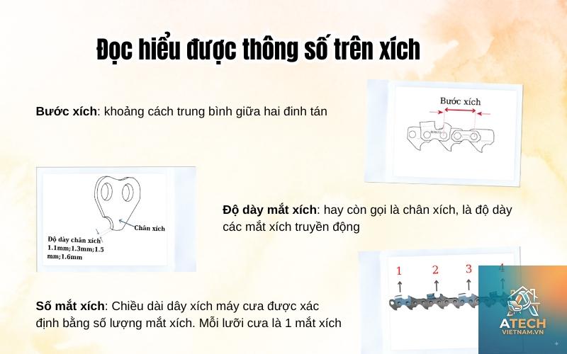 cách chọn xích phù hợp cho máy
