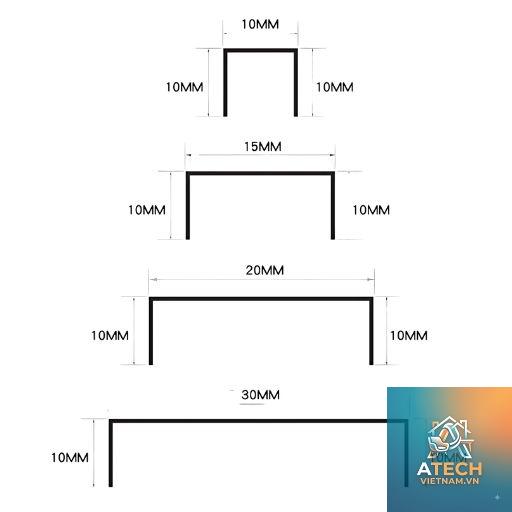cách đánh dấu kích thước trên thanh nhôm - Hình 2