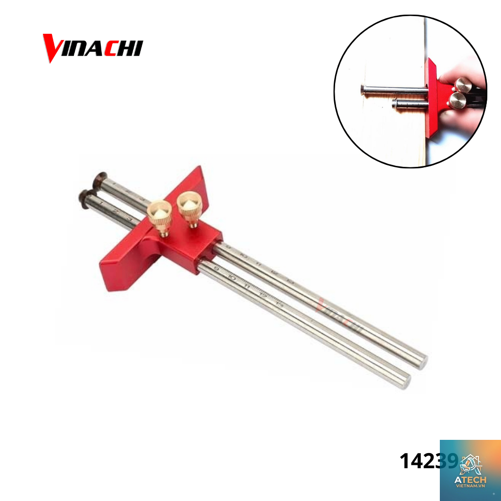 cách đánh dấu kích thước trên thanh nhôm - Hình 5