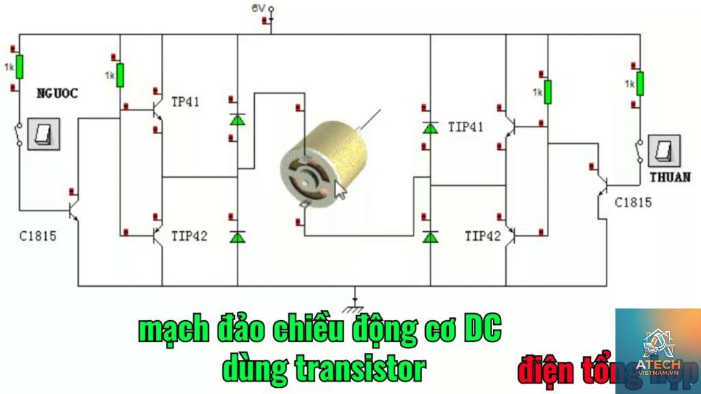 cách đảo chiều động cơ dc