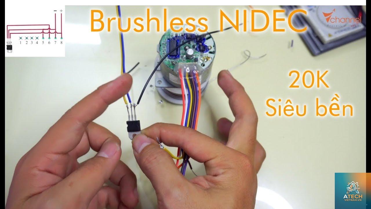 cách đấu dây motor brushless - Hình 1