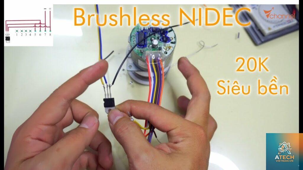 cách đấu motor brushless 3 pha