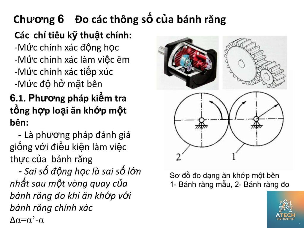 cách đo dung sai bánh răng
