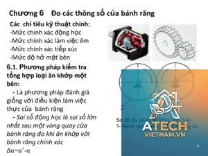 cách đo dung sai bánh răng