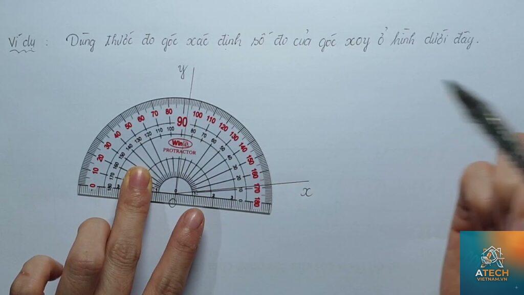 cách đo góc 45 độ
