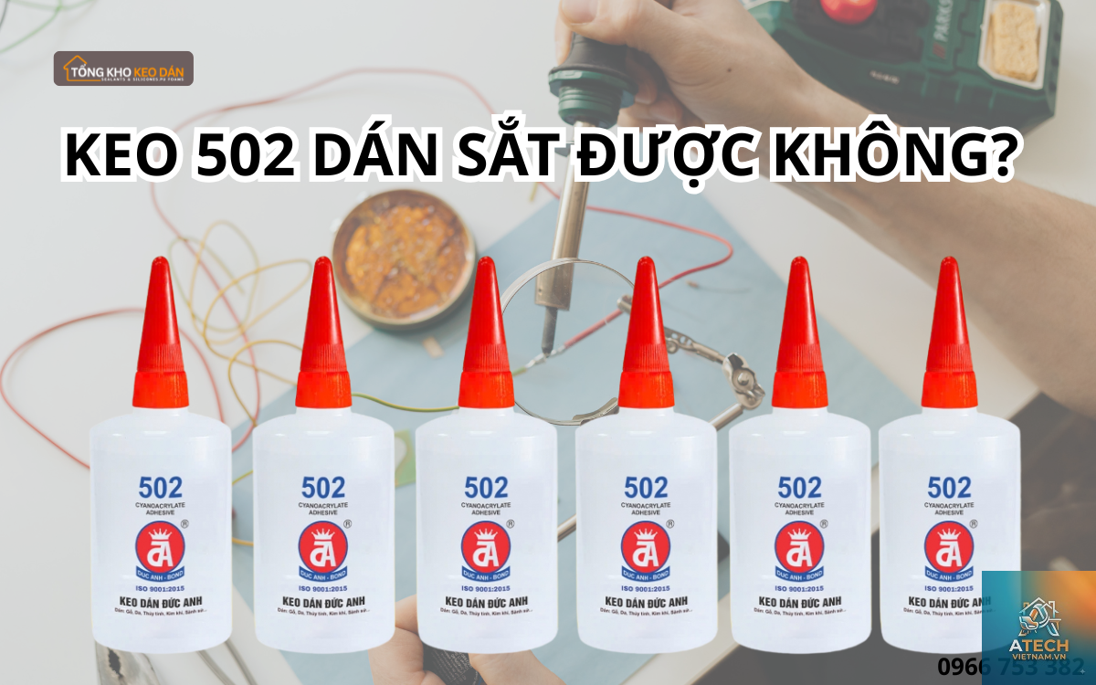cách dùng keo 502 dán kim loại - Hình 3