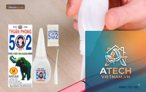 cách dùng keo 502 dán nhựa