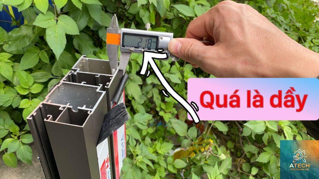 cách kiểm tra độ dày nhôm