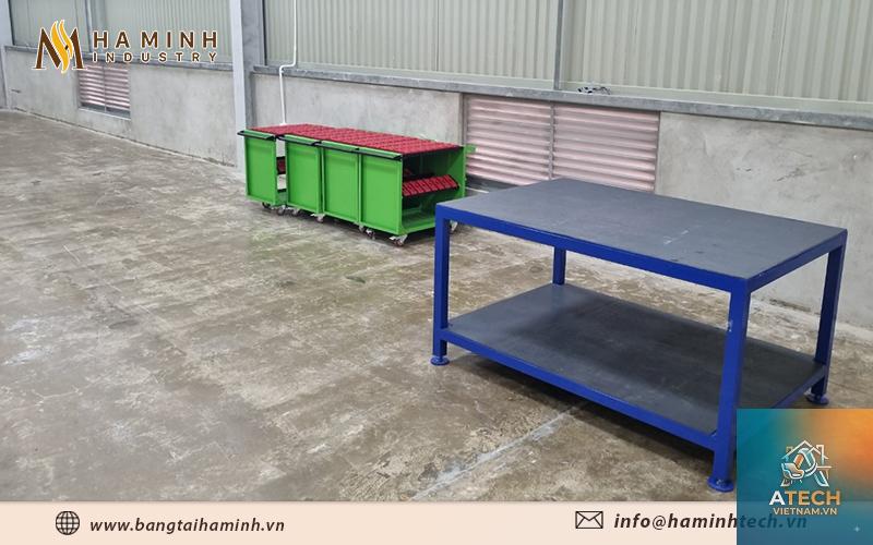 cách làm bàn thao tác cơ khí - Hình 2