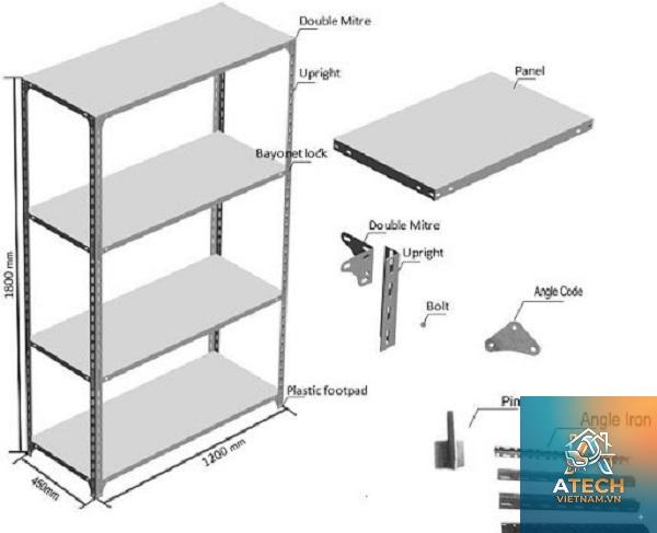 cách làm kệ sắt hộp - Hình 3