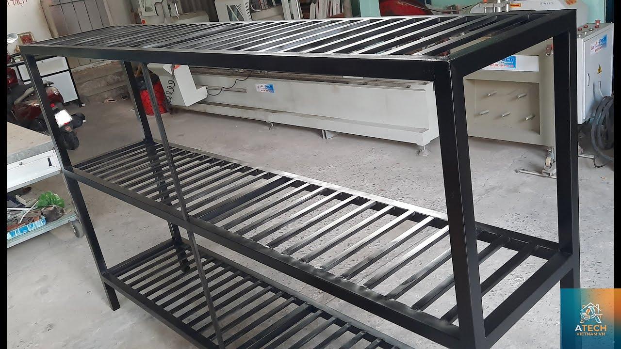 cách làm kệ sắt hộp - Hình 1