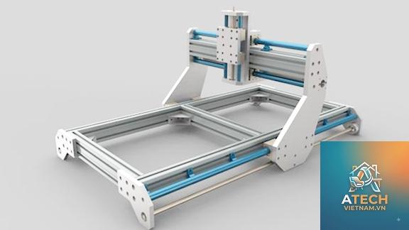 cách làm khung máy cnc từ nhôm định hình - Hình 4
