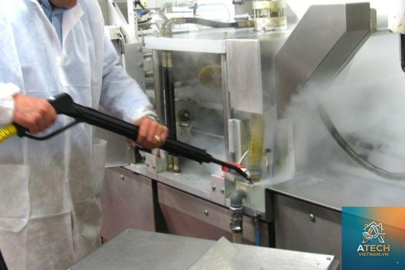 cách làm sạch bụi máy cnc