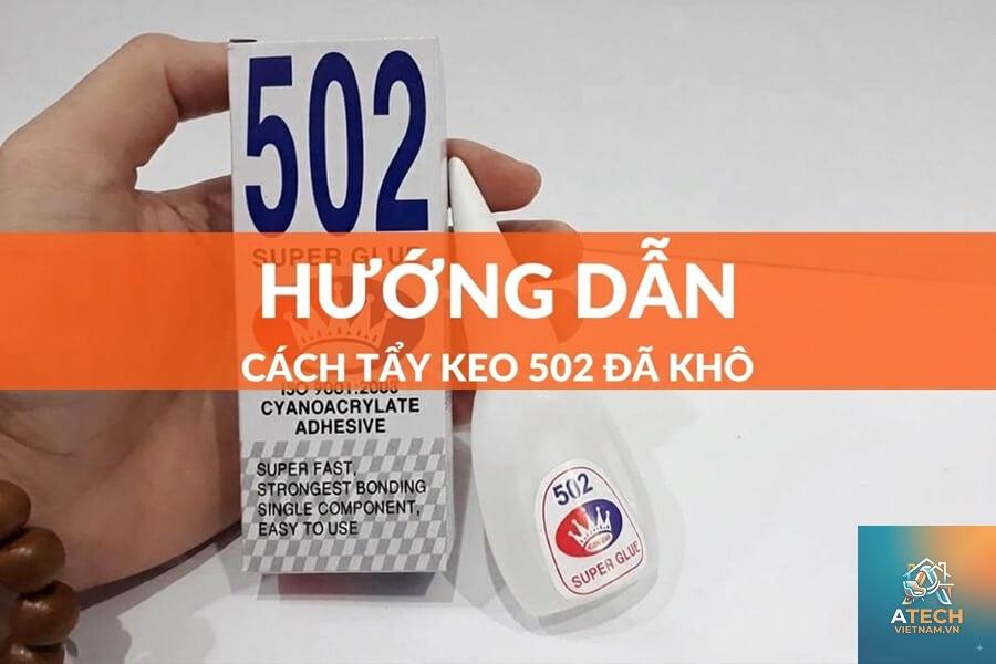 cách làm sạch keo 502 trên da - Hình 4