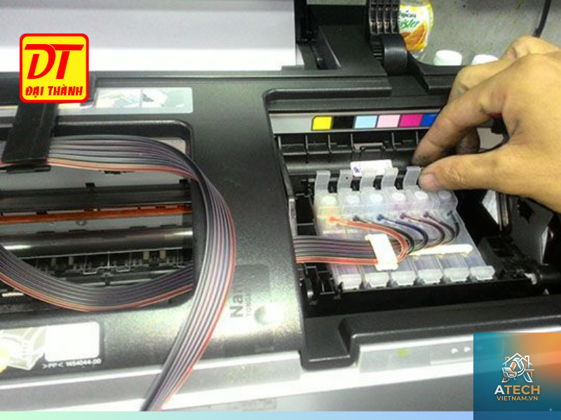 cách làm sạch máy in bạt - Hình 3
