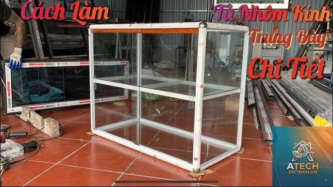 cách làm tủ dụng cụ nhôm