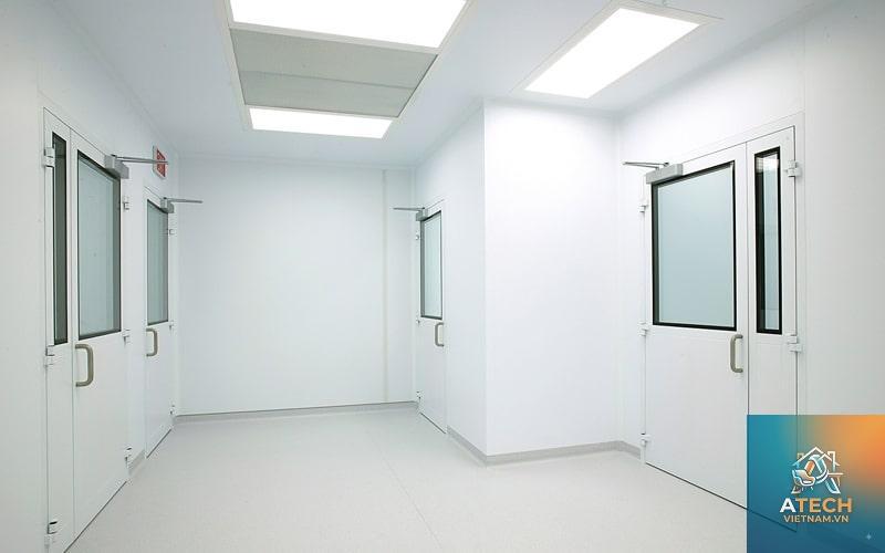 cách làm vách ngăn phòng sạch clean room - Hình 4