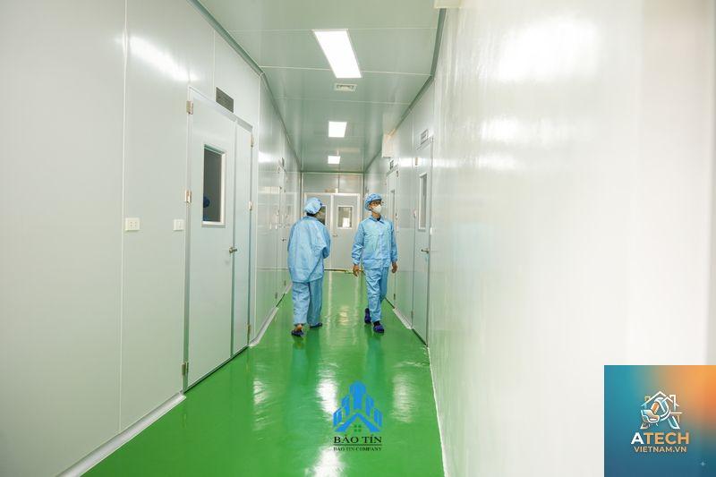 cách làm vách ngăn phòng sạch clean room - Hình 5