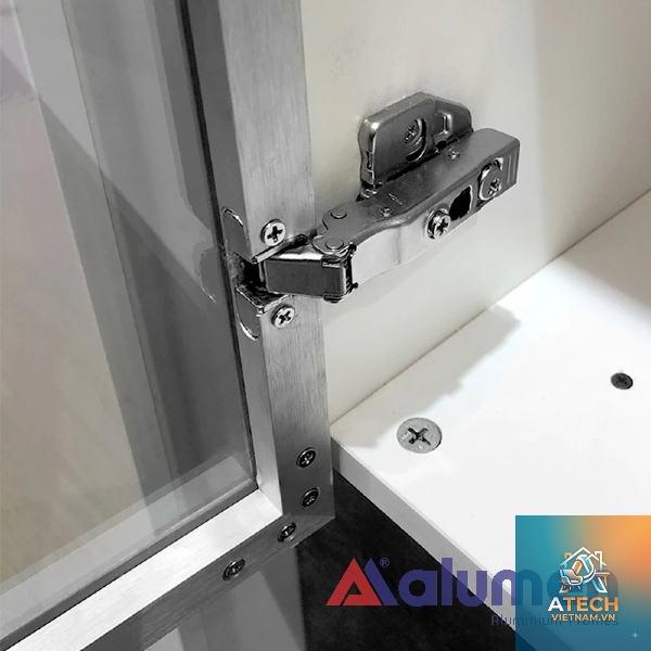 cách lắp bản lề nhôm - Hình 3