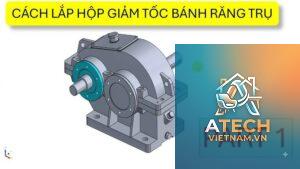 cách lắp bánh răng thẳng