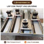 cách lắp con lăn trượt