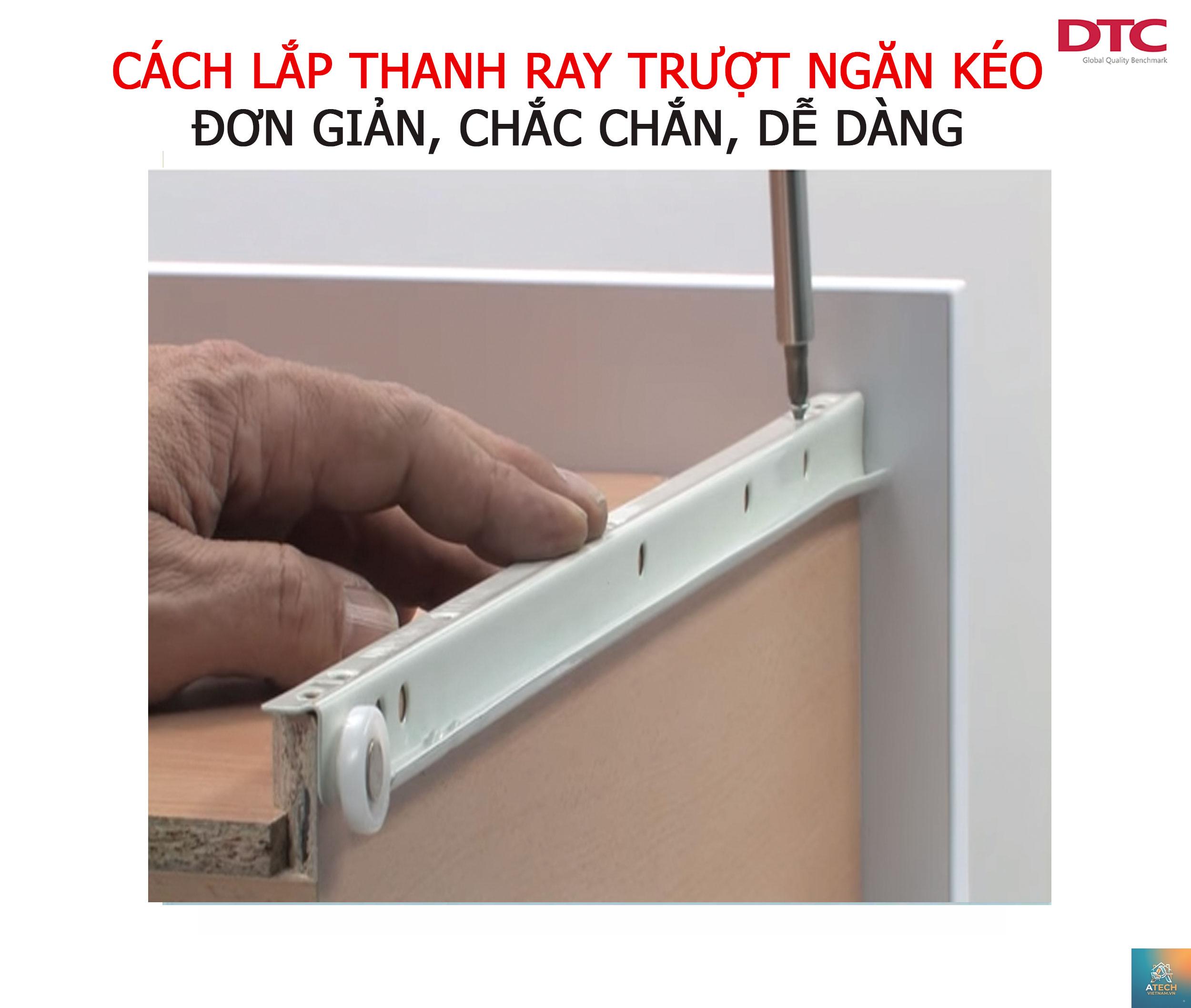 cách lắp con trượt cho kệ - Hình 3