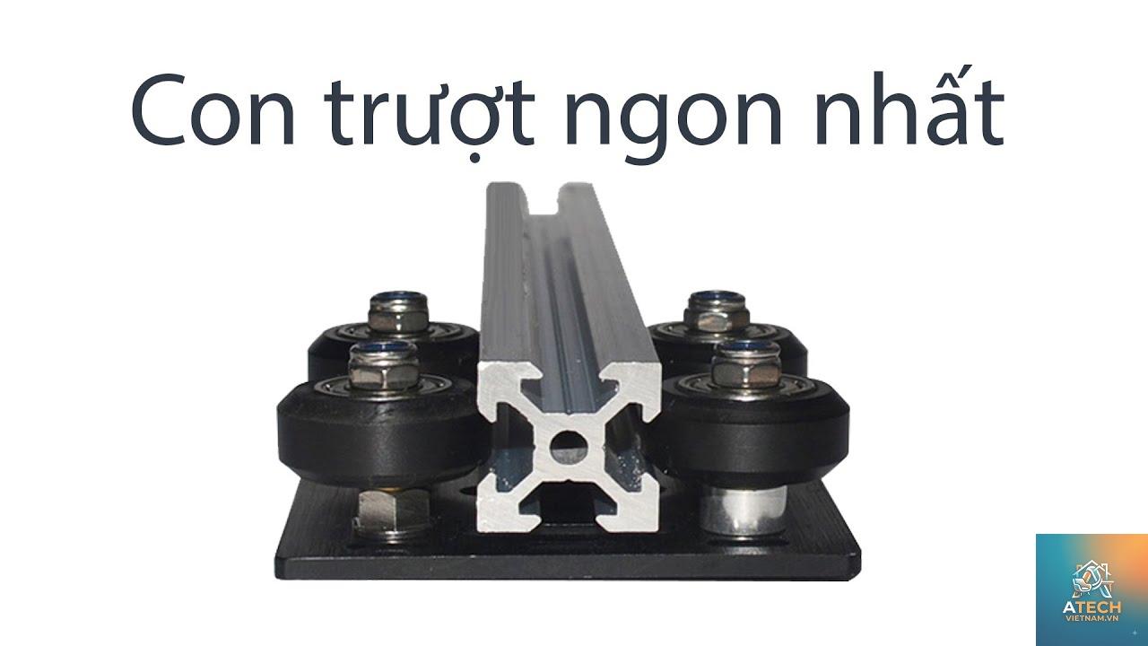 cách lắp con trượt nhôm định hình - Hình 1