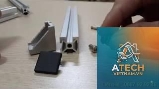 cách lắp ghép nhôm định hình chắc chắn - Hình 2
