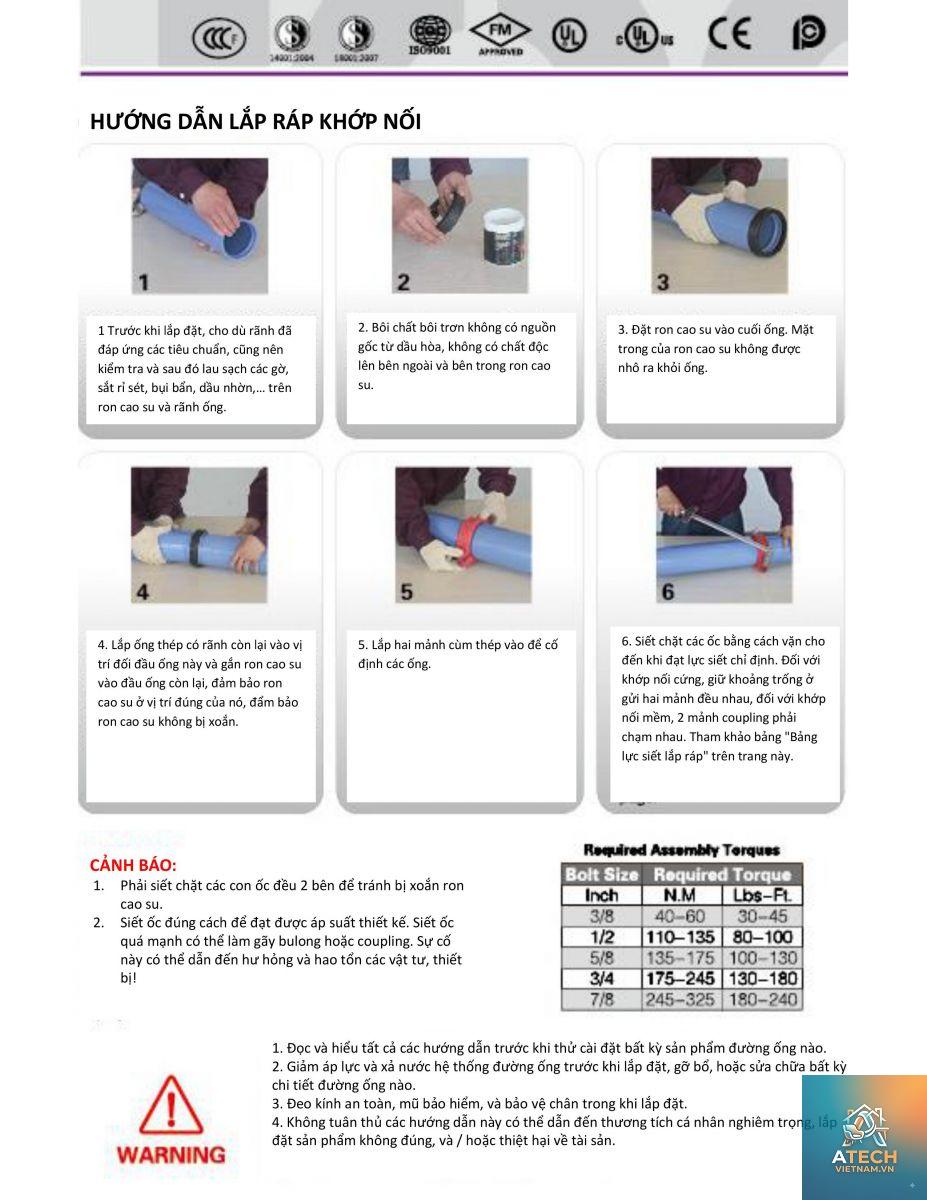 cách lắp khớp nối ống thép - Hình 1