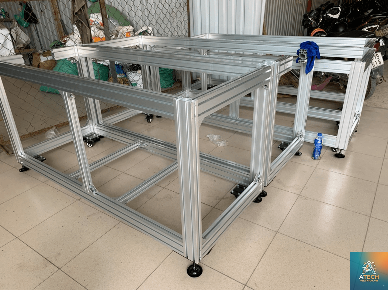 cách lắp khung nhôm định hình - Hình 4