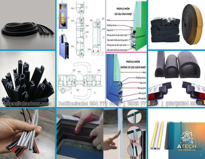 cách lắp nẹp cao su cho nhôm - Hình 3
