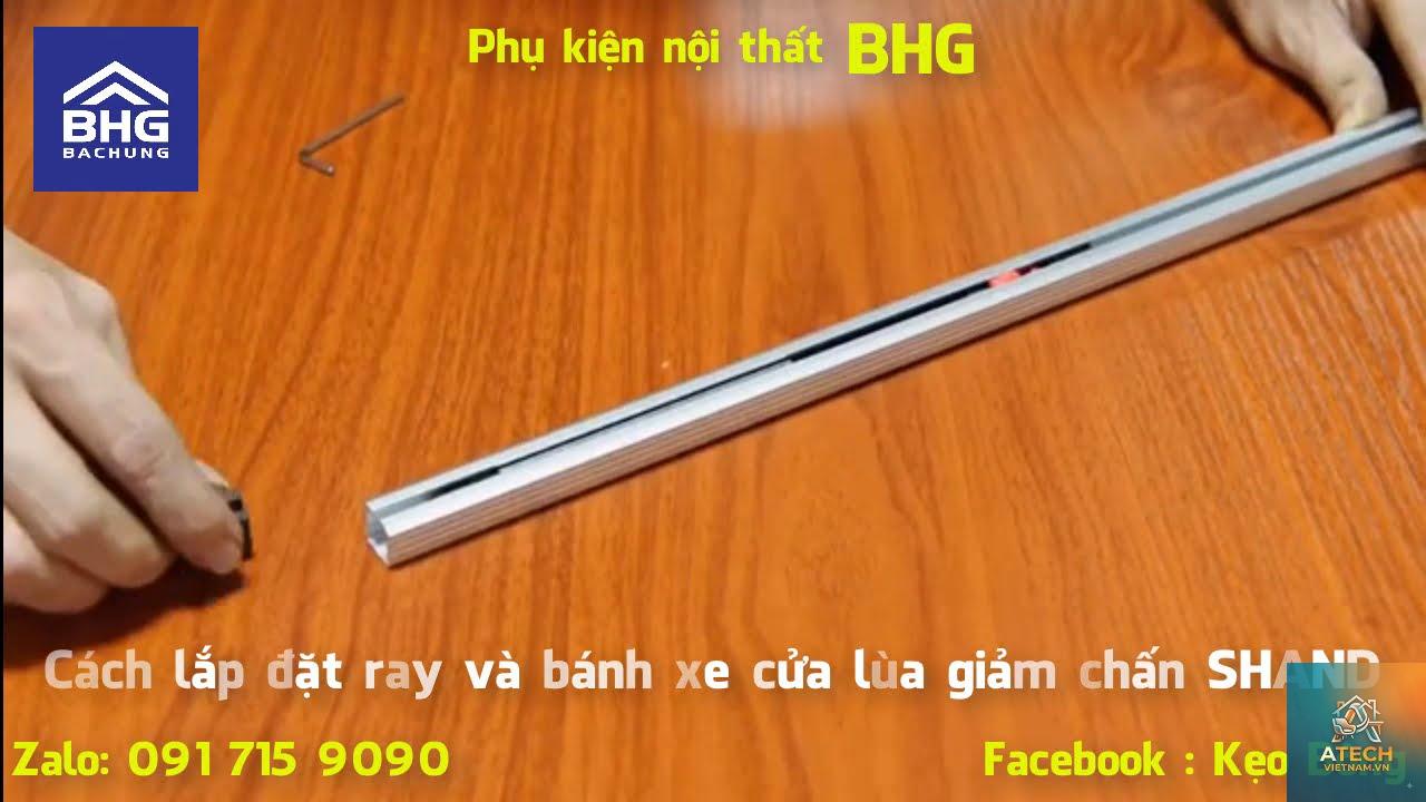 cách lắp ray trượt nhôm - Hình 3