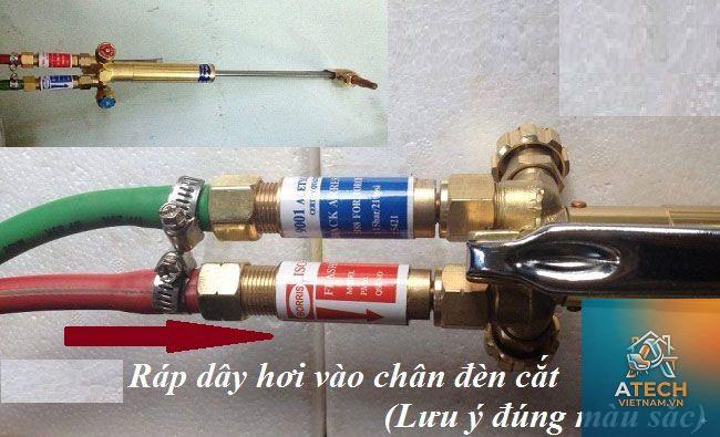 cách lắp van chống cháy ngược - Hình 3